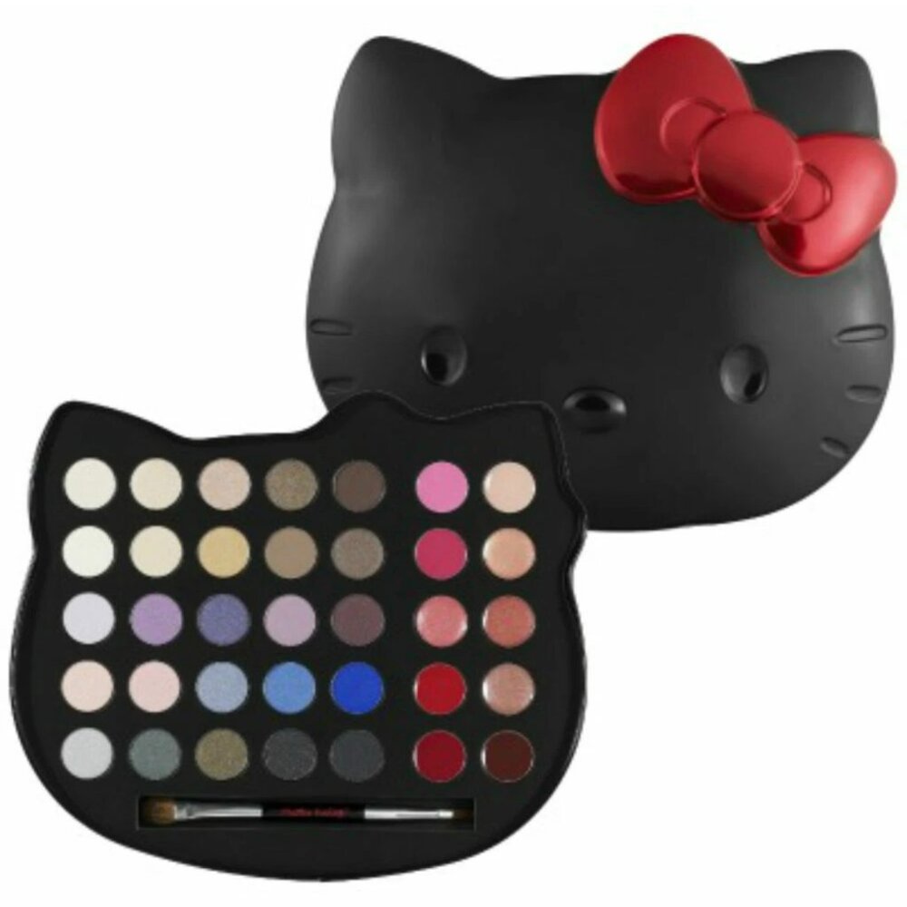Sephora Hello Kitty Sanrio 25 eyeshadows 10 lip gloss palette new sealed